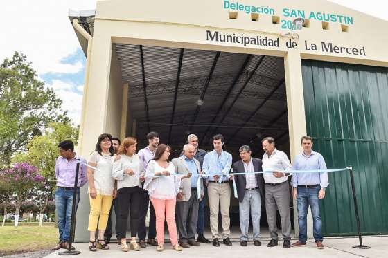 La comunidad de San Agustín cuenta con un nuevo salón de usos múltiples